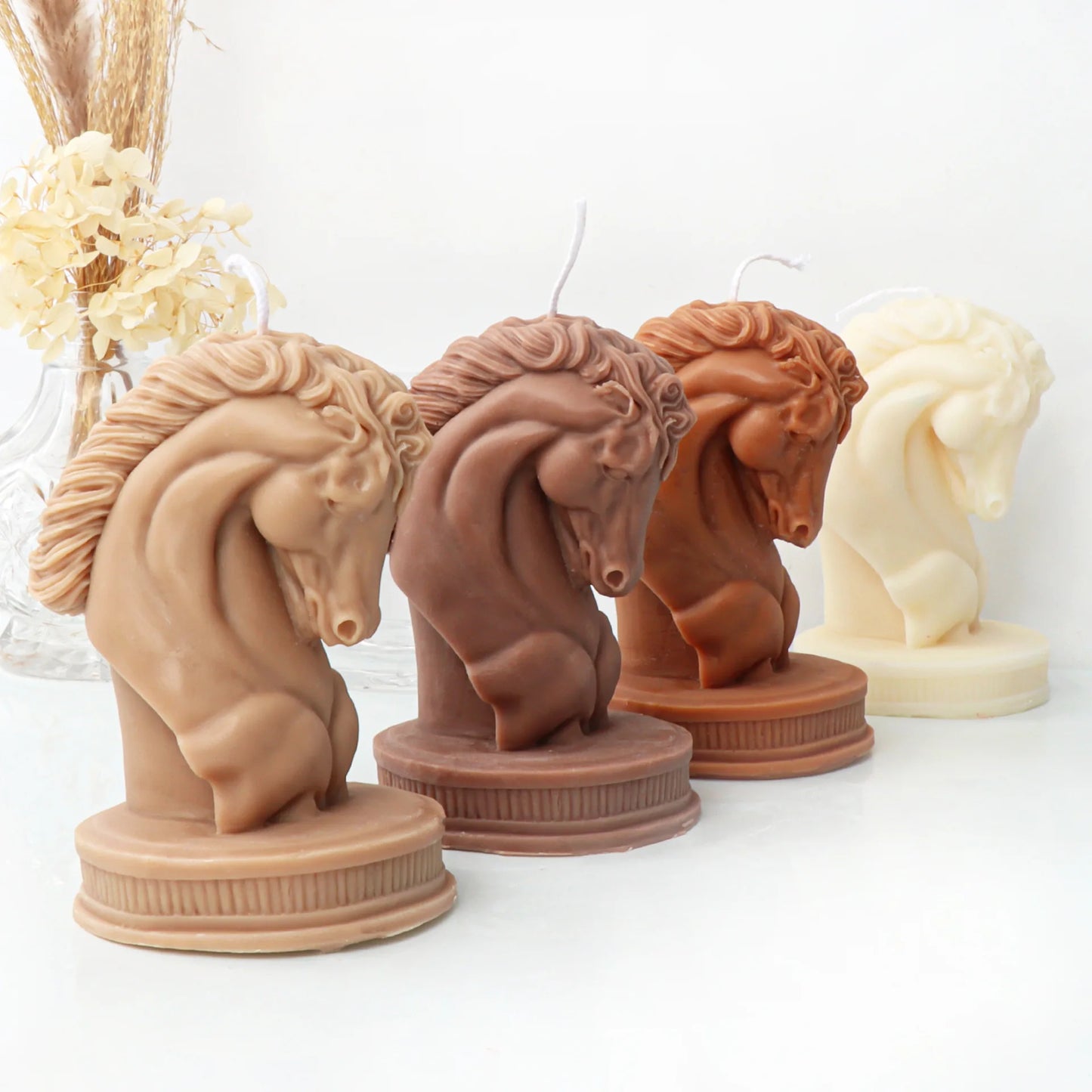 Home Fragrance Decorations Custom Horse Shape Scented Candle Wholesale Vendors Funny Animal Shape Candles