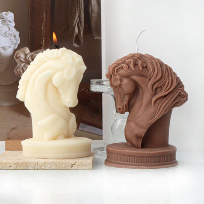 Home Fragrance Decorations Custom Horse Shape Scented Candle Wholesale Vendors Funny Animal Shape Candles