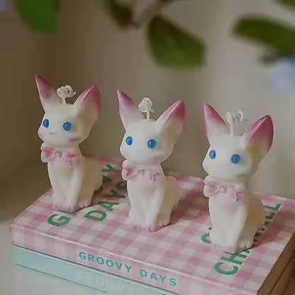 Animal Modeling Beeswax Scented Candle Cat Style Scented Candle Festival Gifts for Guests