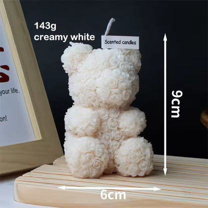 les bougies d'animaux en fleur